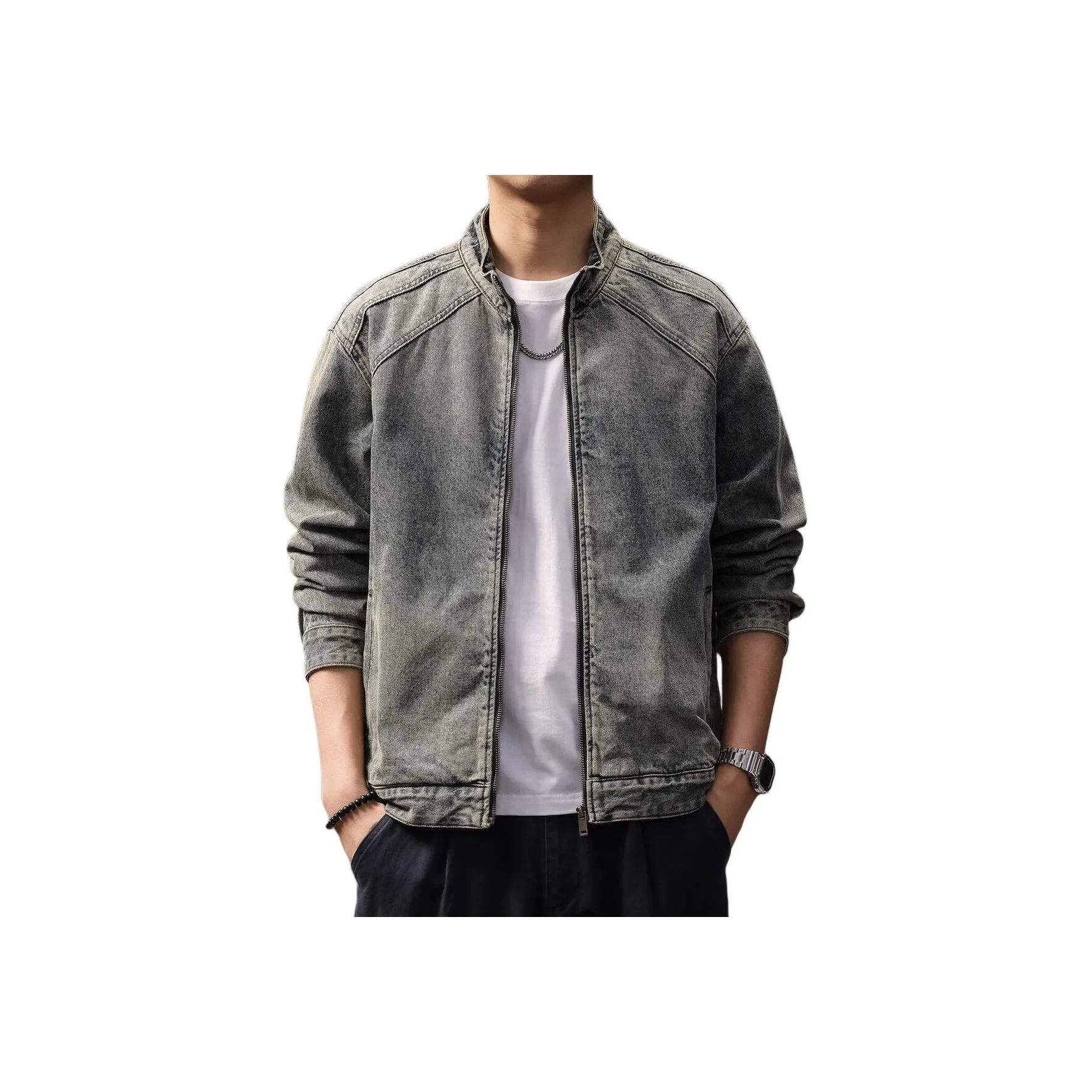 GUISE Синий Унисекс Джинсовые куртки