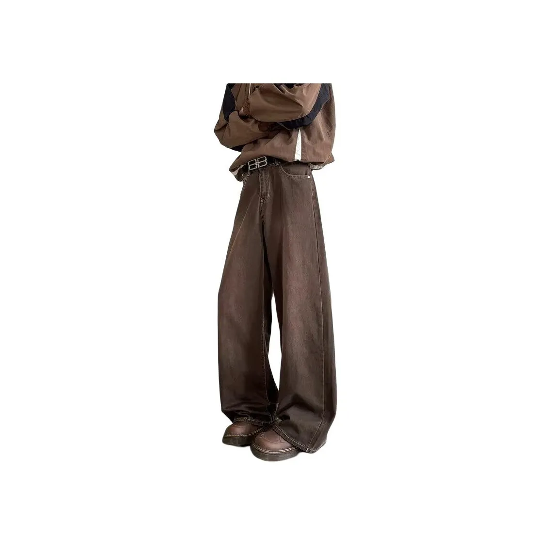 Universal Templates Jeans Unisex Brown