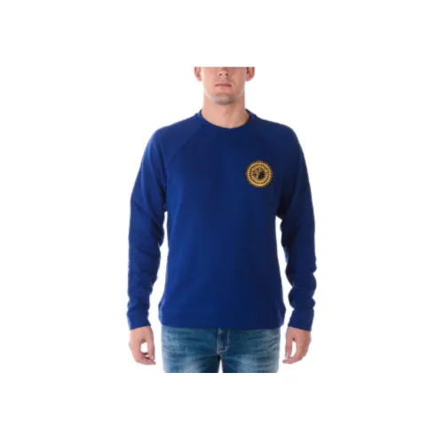 VERSACE Collection Синий Мужские Толстовки
