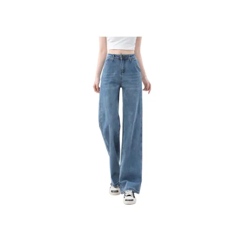 SEVEN FOR ALL MANKIND Женские джинсы синие