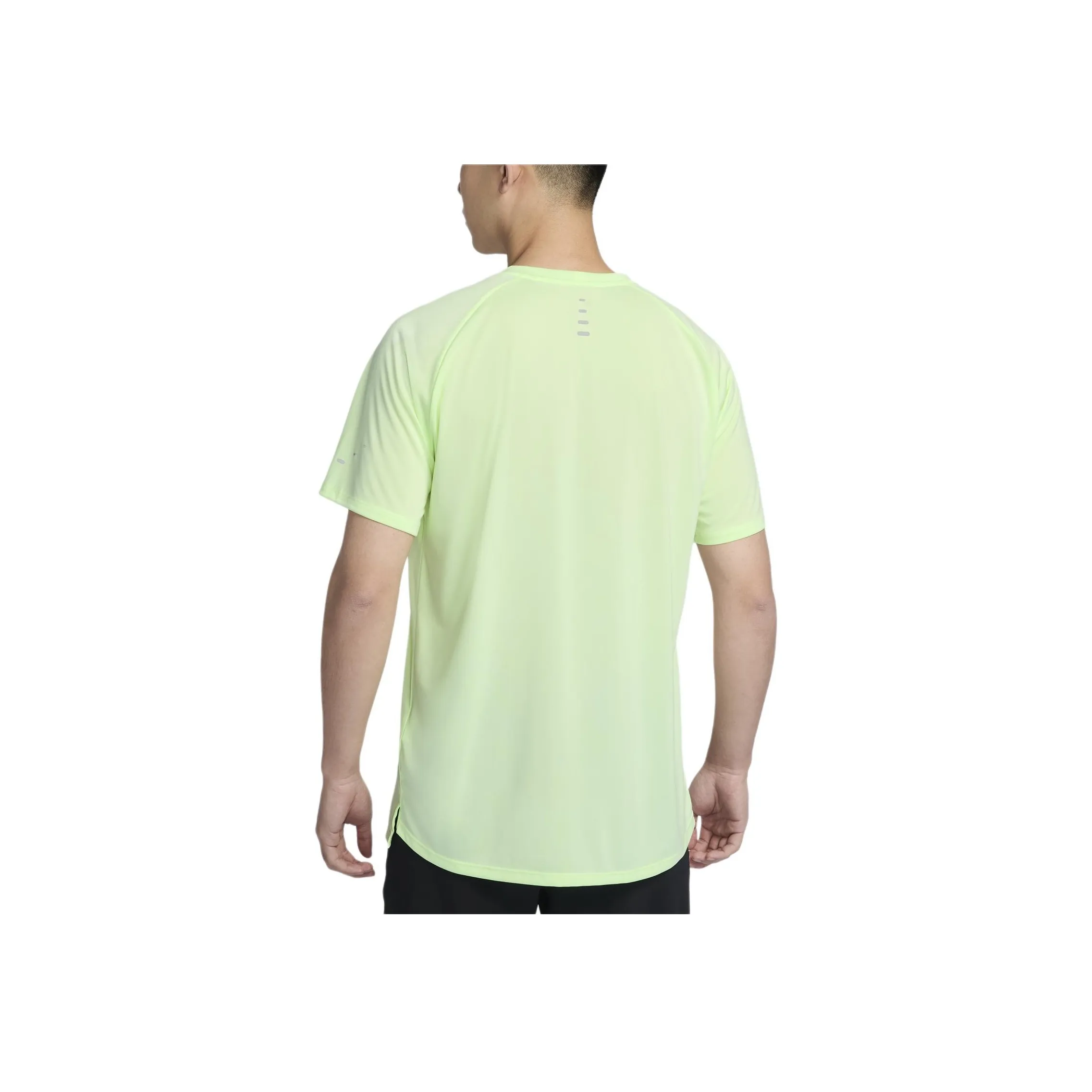 Nike Dri FIT ADV T Shirt Men's Ultra Light Neon Yellow/Reflection Silver