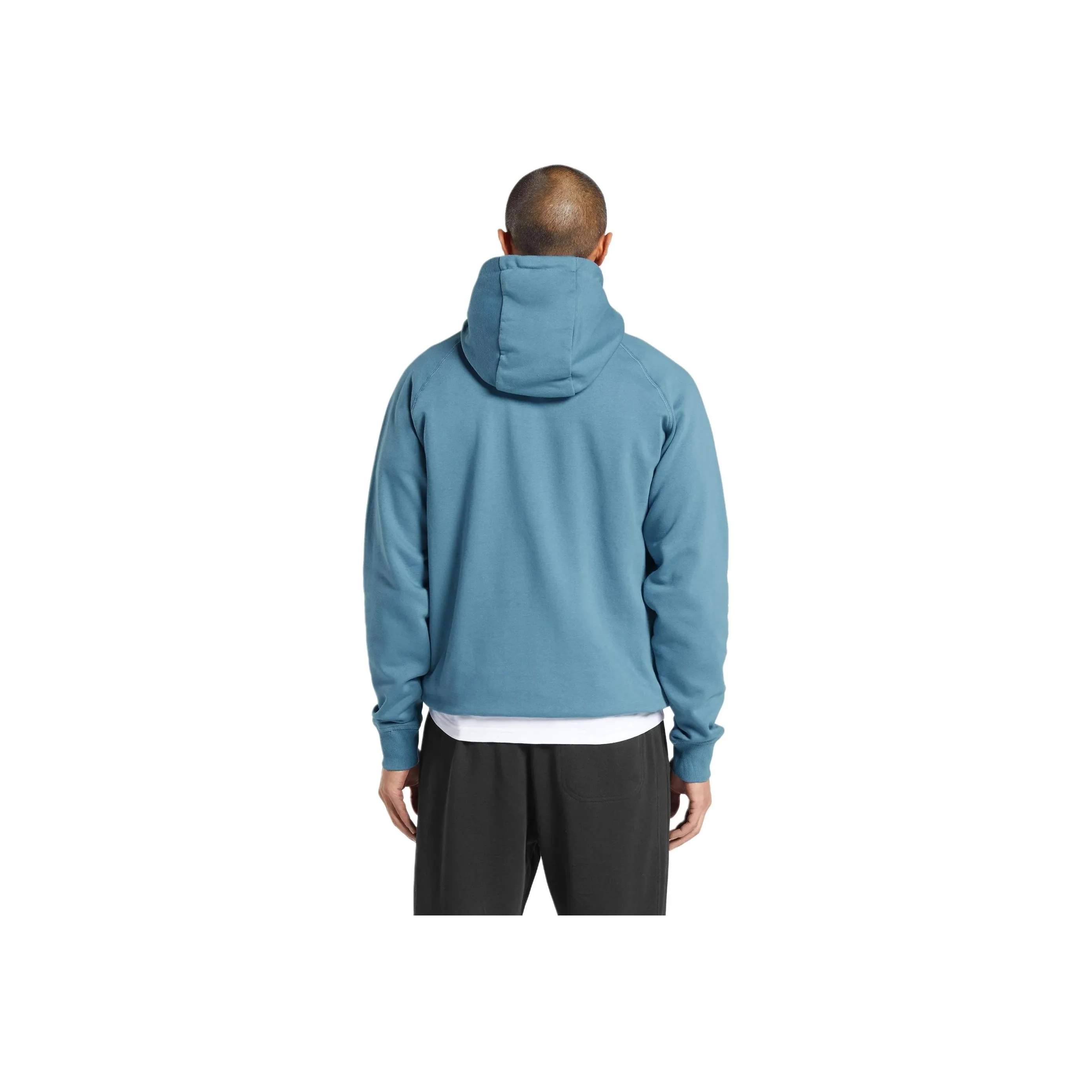 GYMSHARK Crest Hoodie Sweatshirt Men's Faded Blue