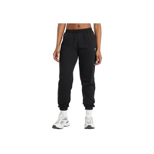 GYMSHARK Черные Женские Вязаные Тренировочные Брюки