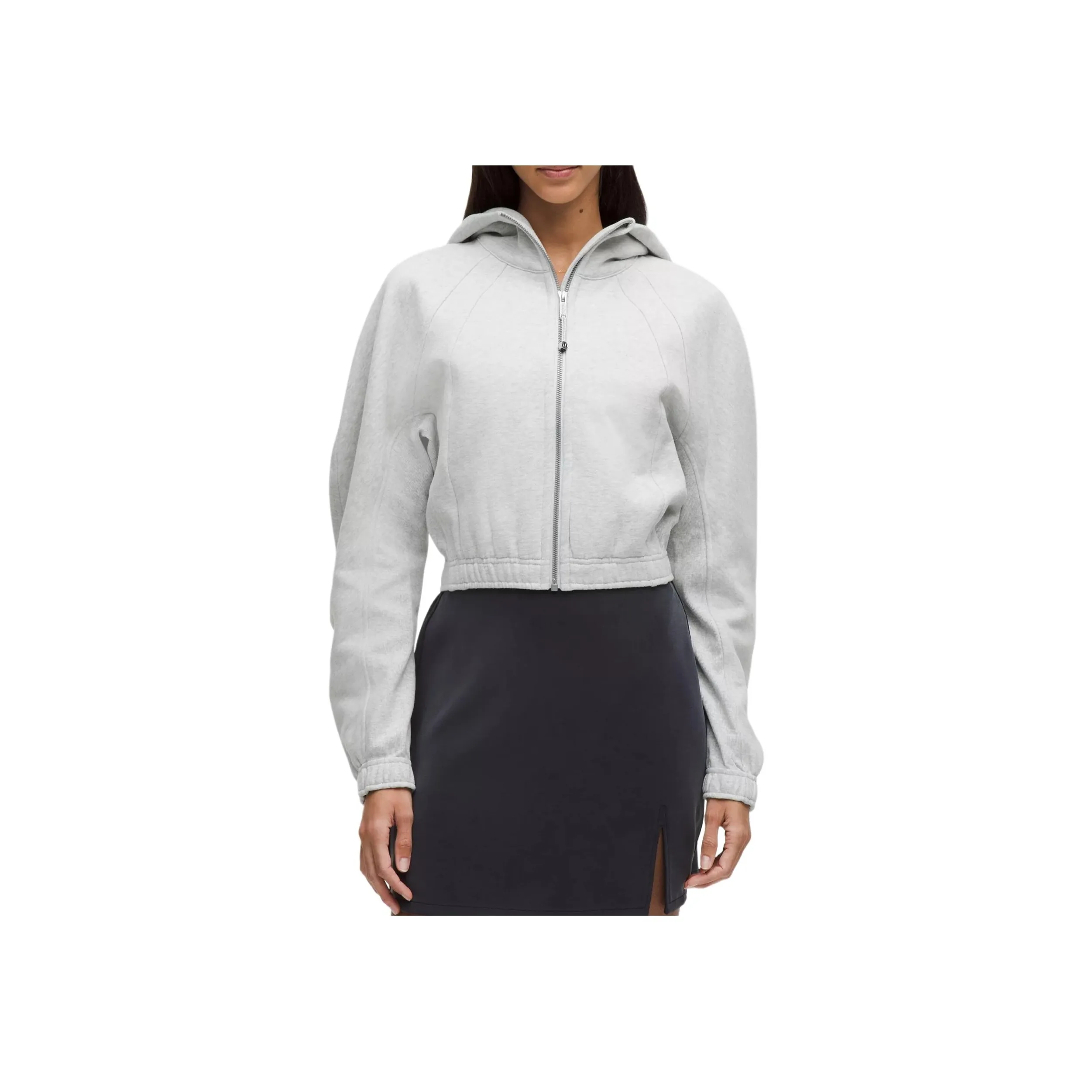 Lululemon ScubaCropped Collection Sweatshirt Women's Gray