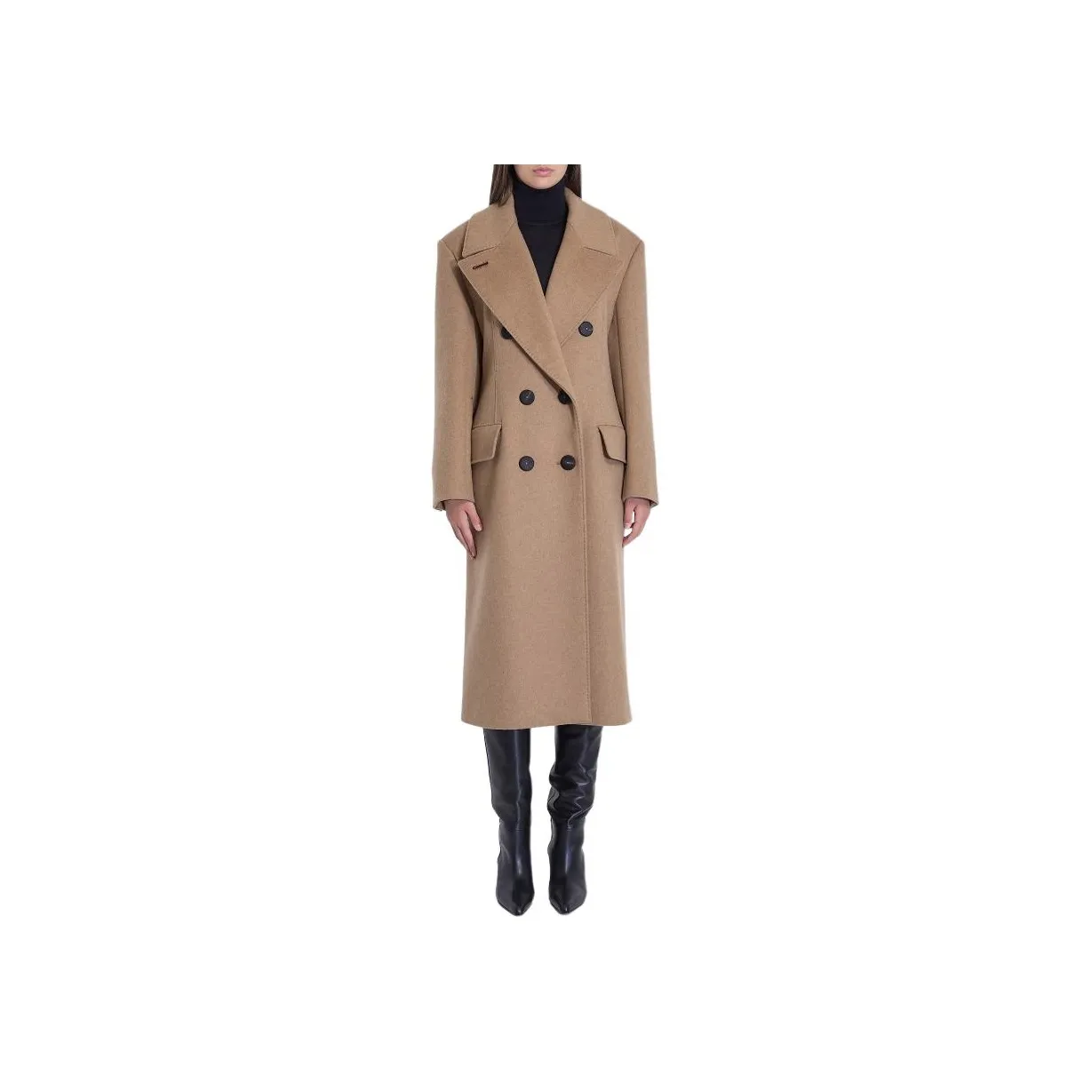 MaxMara Certo Double Breasted Long Sleeved Coat