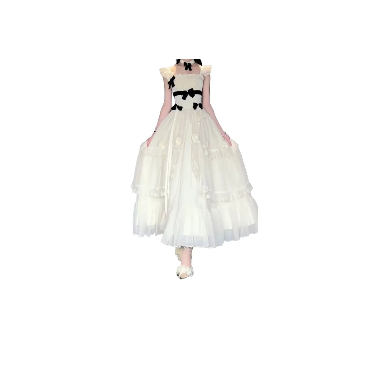 YINLEI Белый Женские Слиплатья