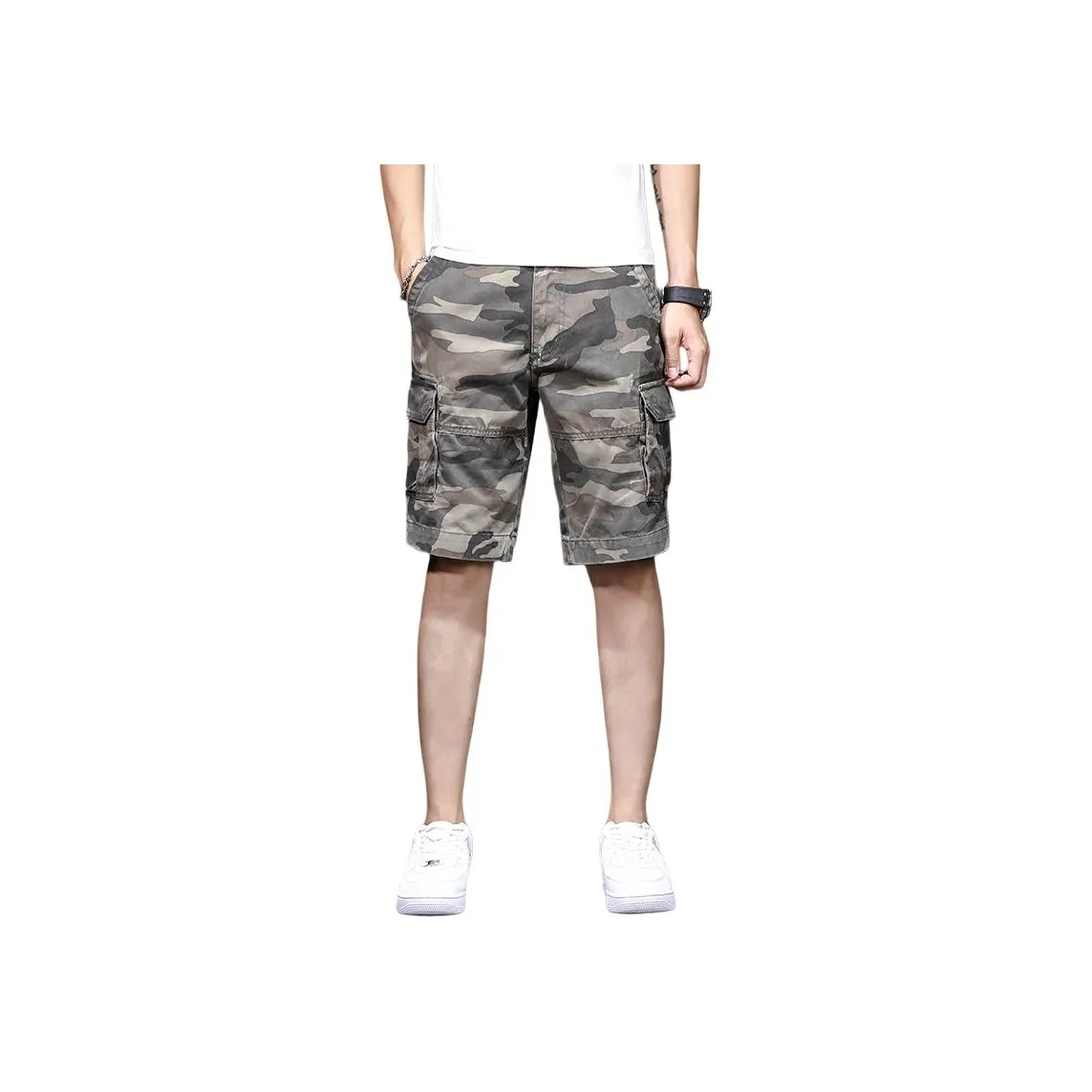 QIANJINNIU Унисекс Шорты карго