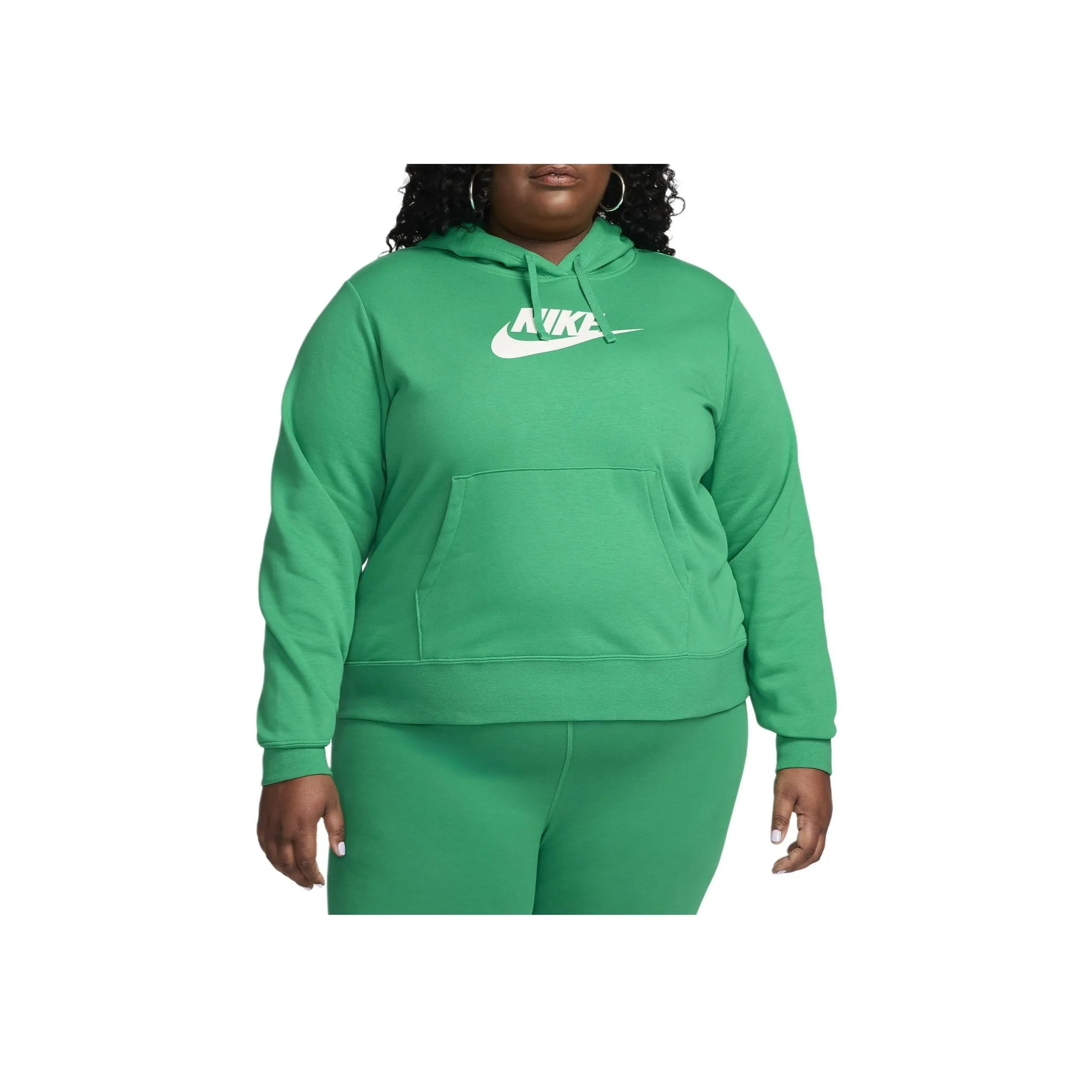 Nike Sportswear Club Fleece Sweatshirt Women's Sports Field Green White