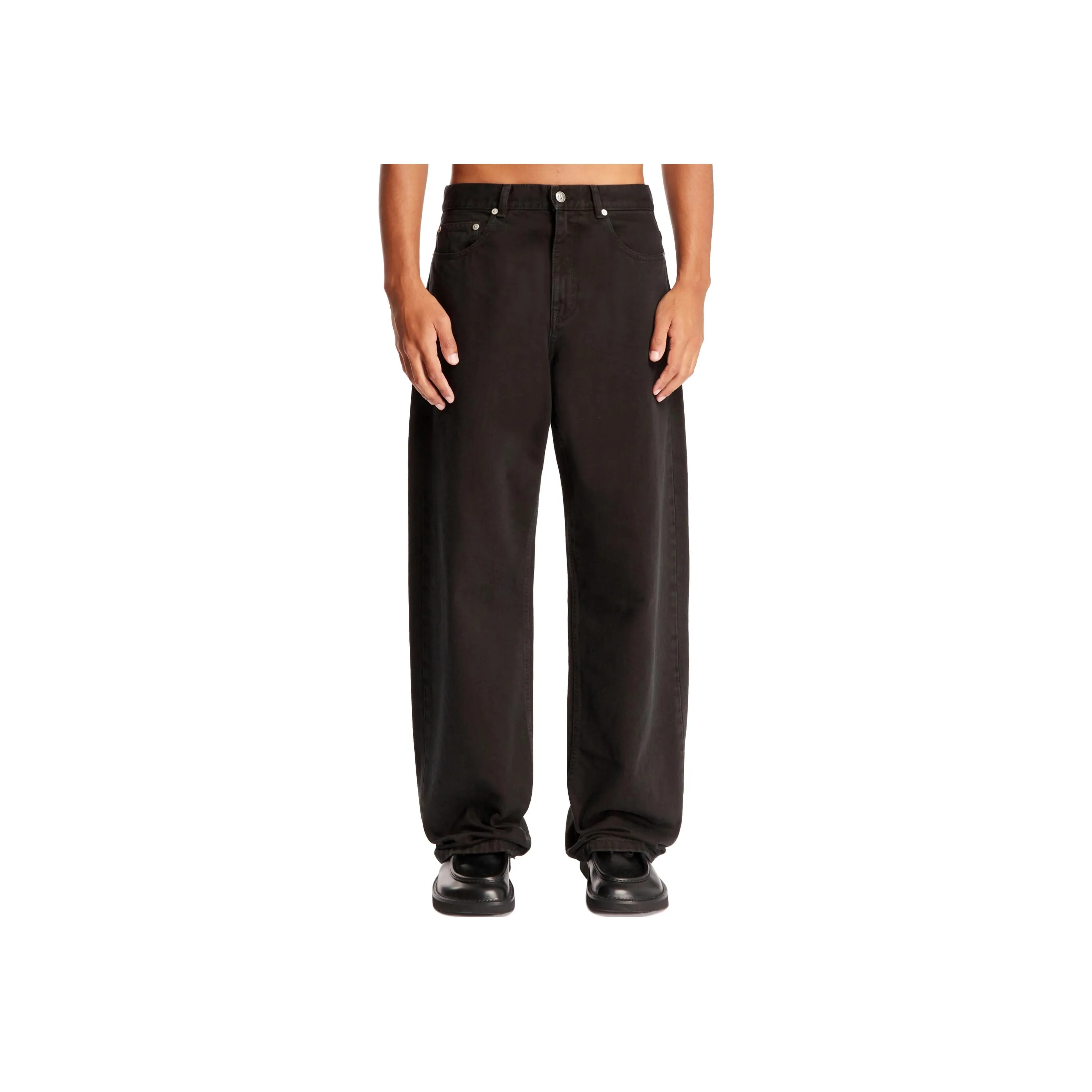 PALM ANGELS Мужские черные джинсы