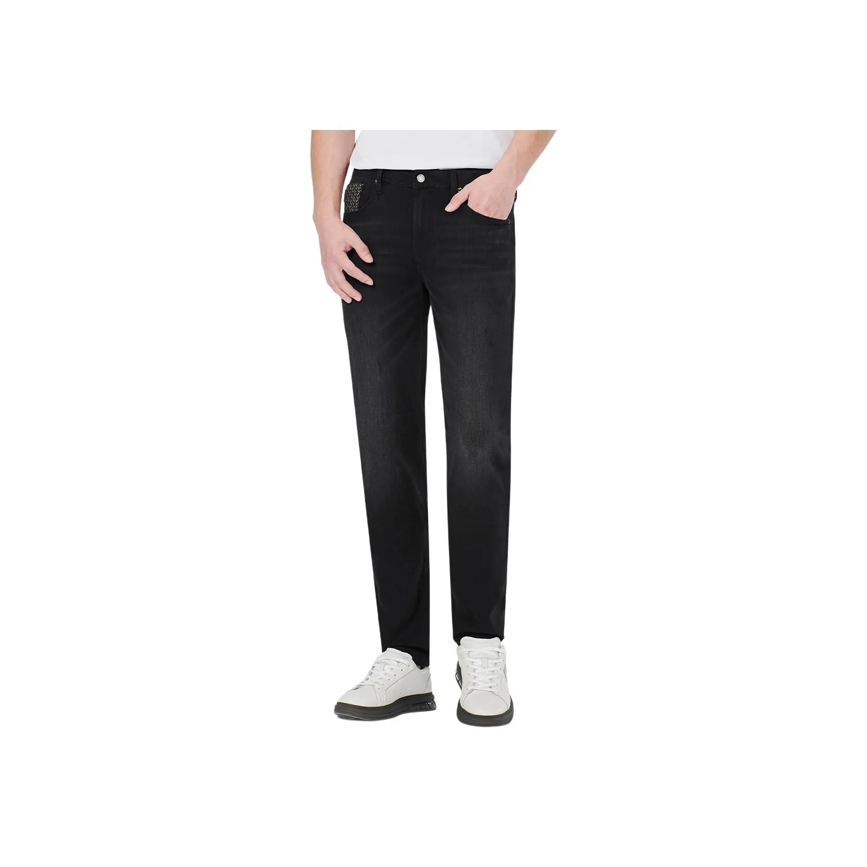 LESS IS MORE Jeans Men's Black 24CNZ10101