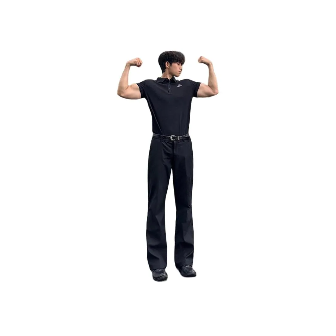 CORNILOT Черные Унисекс Повседневные Штаны