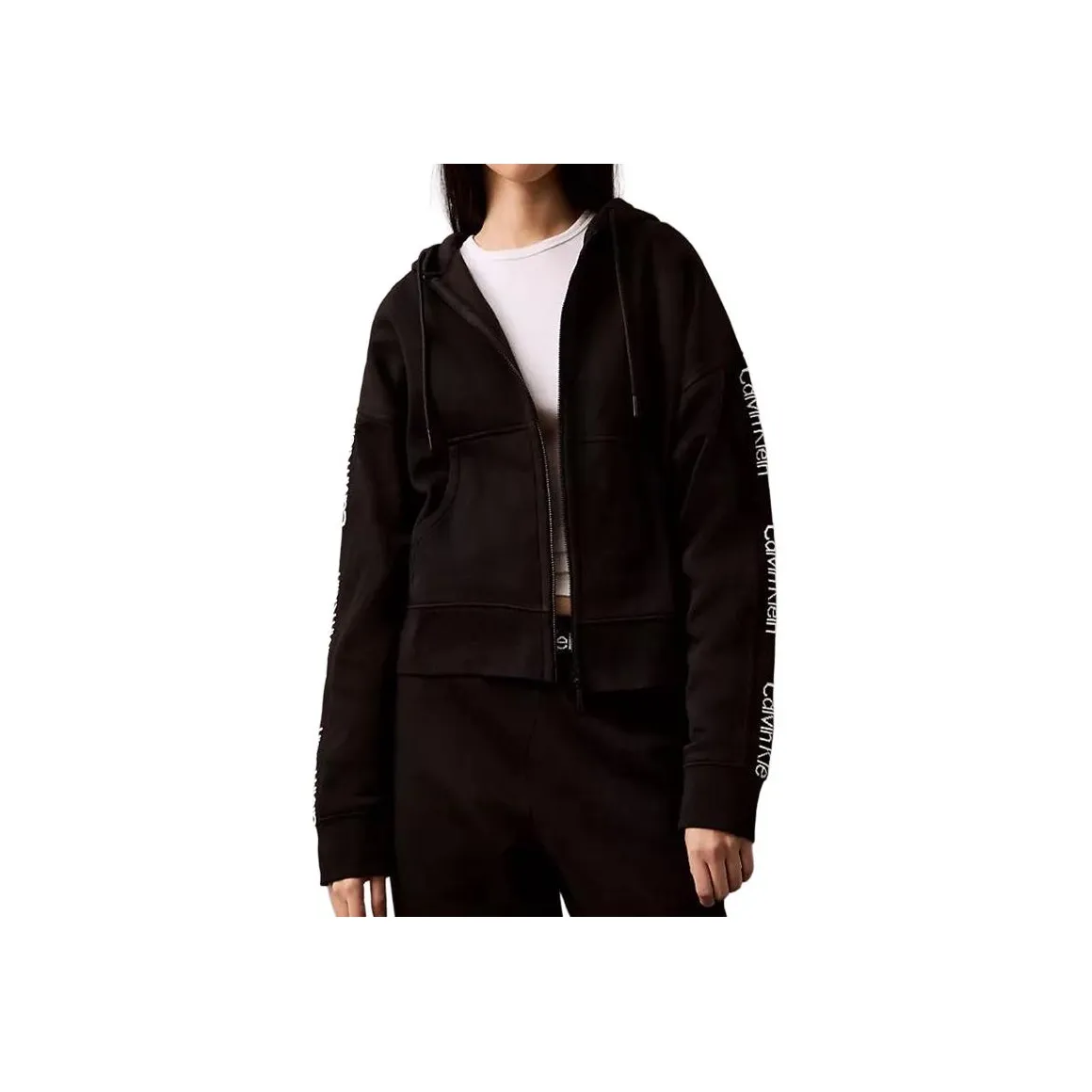 CALVIN KLEIN Толстовка Женская Черная