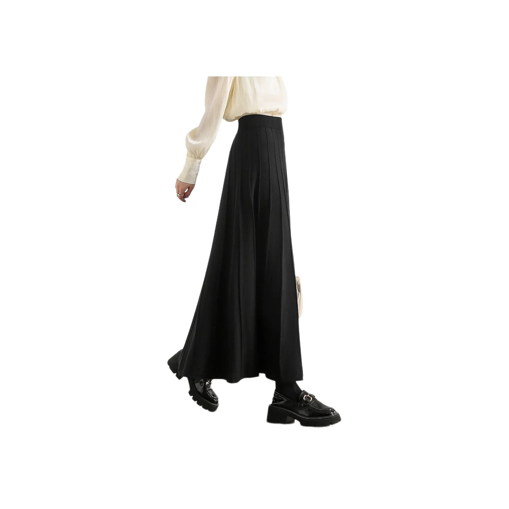 SENTUBILA Длинная Юбка Женская Классическая Черная