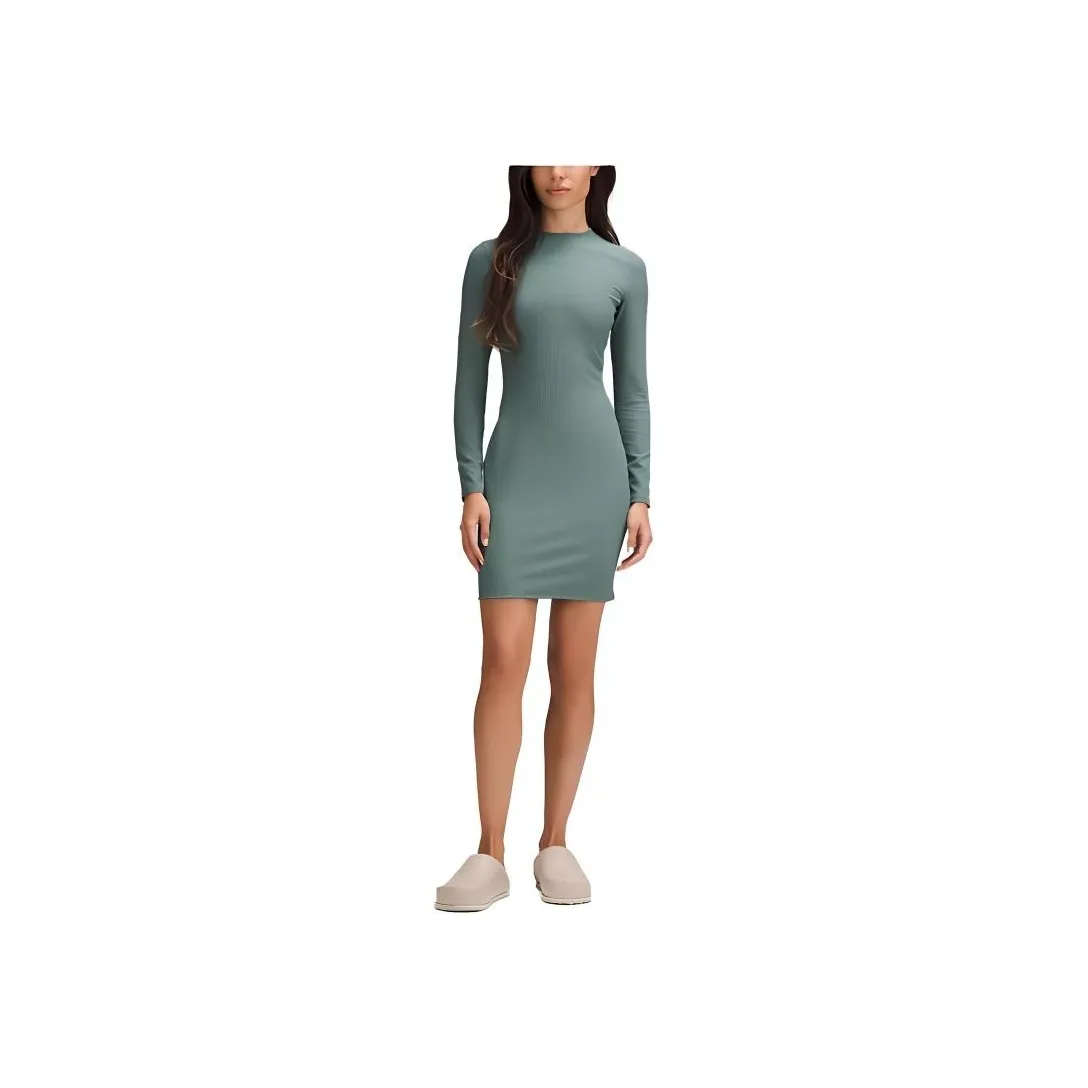 Lululemon Long Sleeved Dresses Women's Green