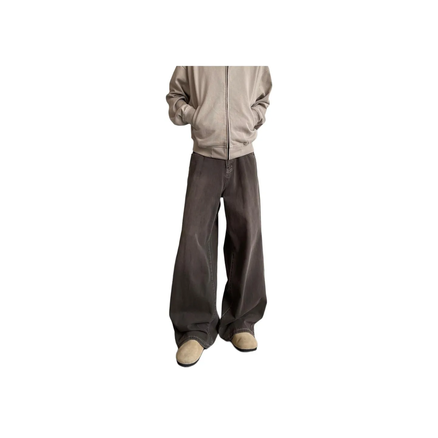 MXDT Jeans Unisex Brown