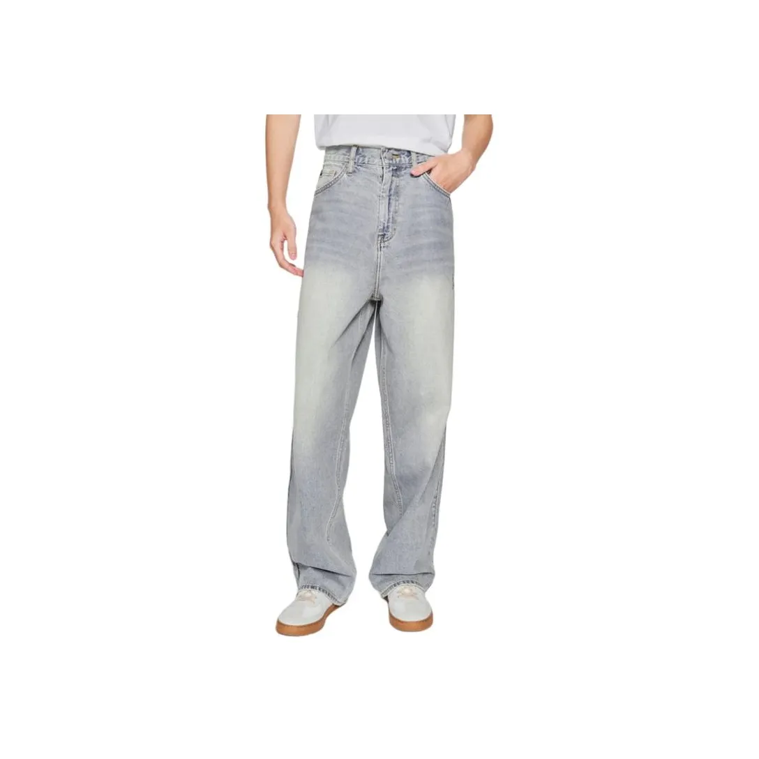 Lee SS25 Джинсы Мужские Винтажные Светло-Синие