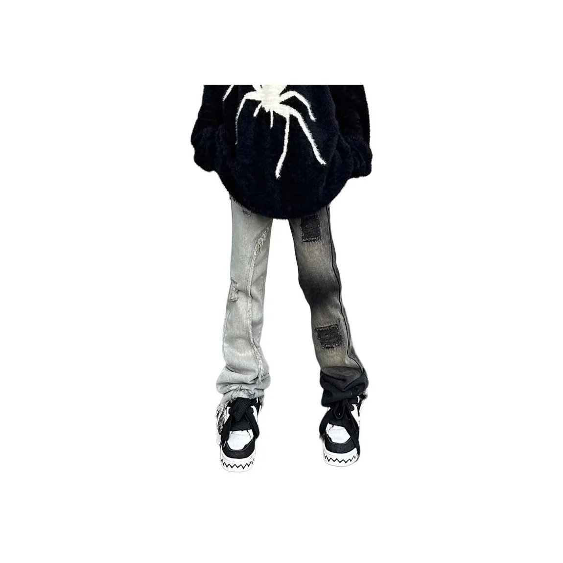 NEAR HERE Синий [Премиум Edition] Унисекс Джинсы