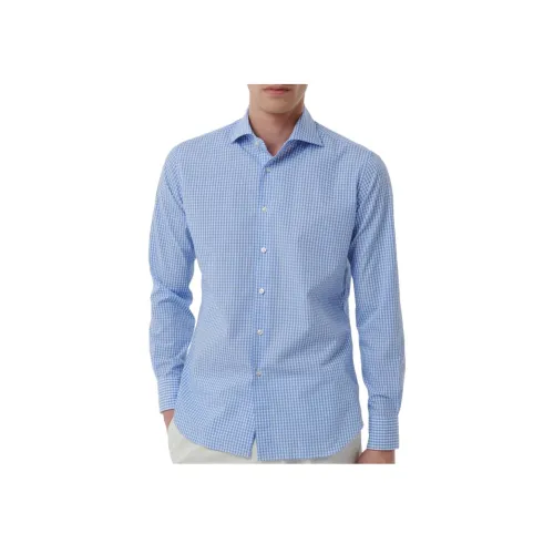XACUS Blue Мужские Рубашки