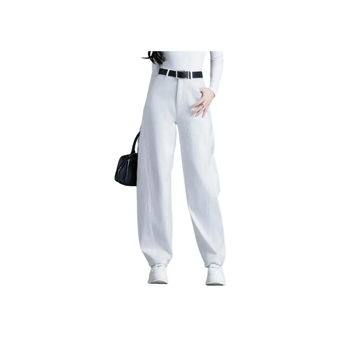 You cow me pants Белый цвет Женские Джинсы