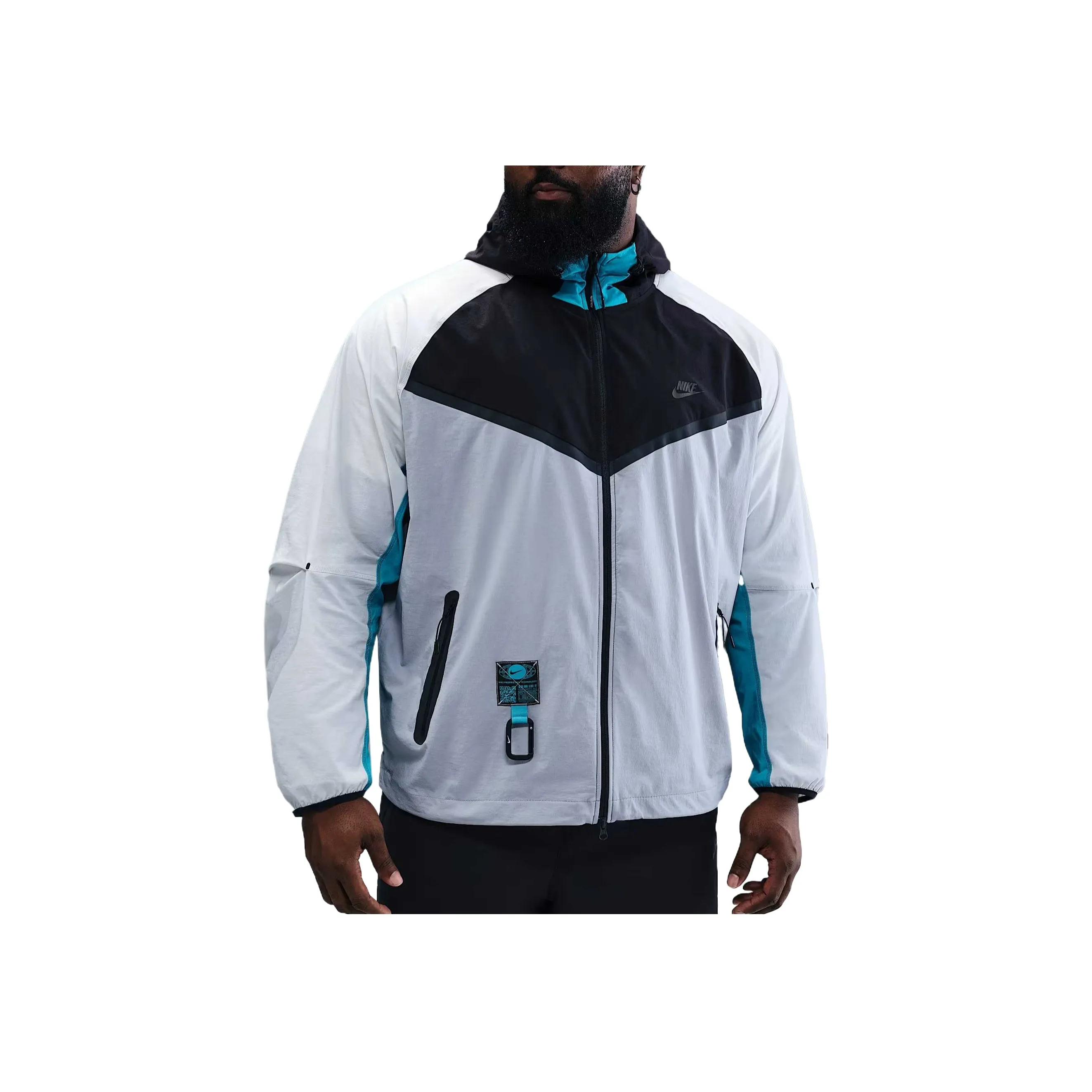 Nike Tech Men's Woven Windrunner Full Zip Jacket