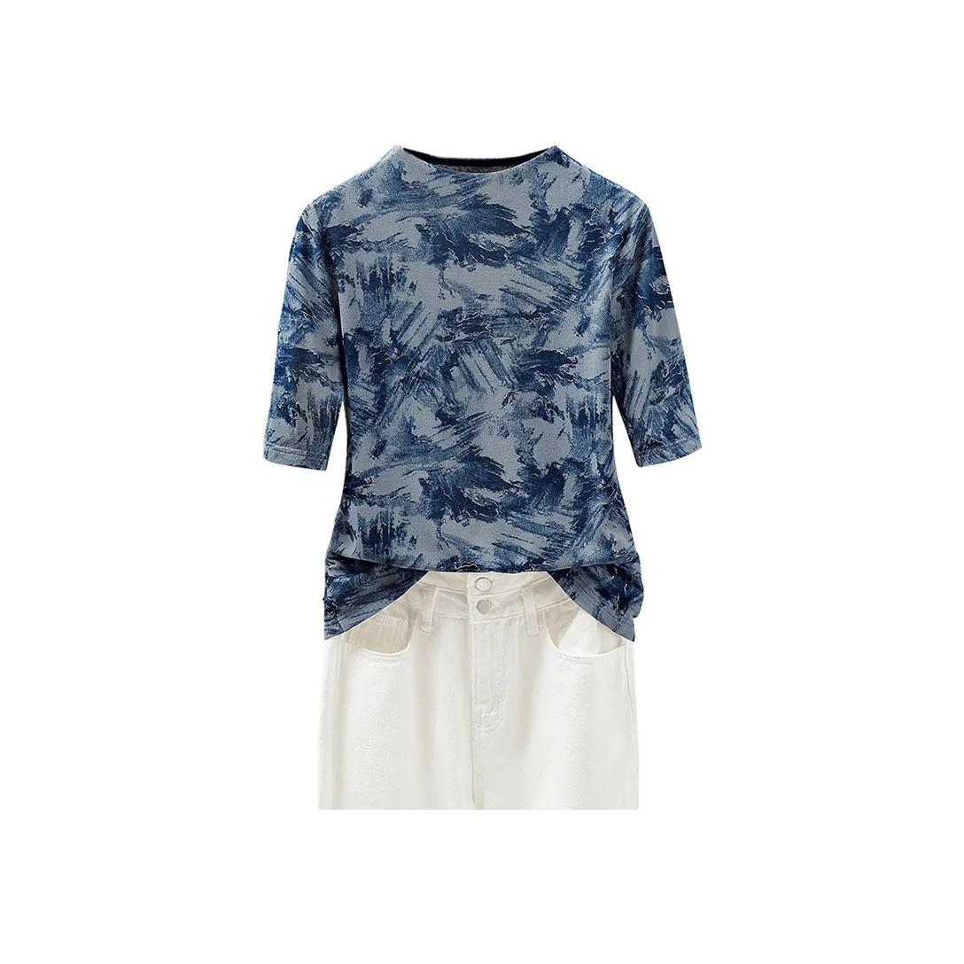 Cypress House T-Shirt Женская Синяя