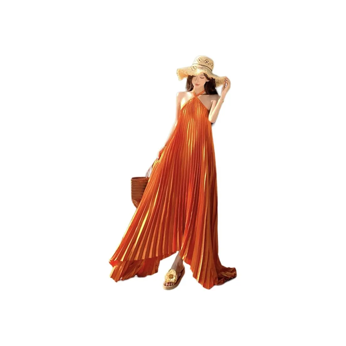 ZVJH Апельсин Женские Слиплатья