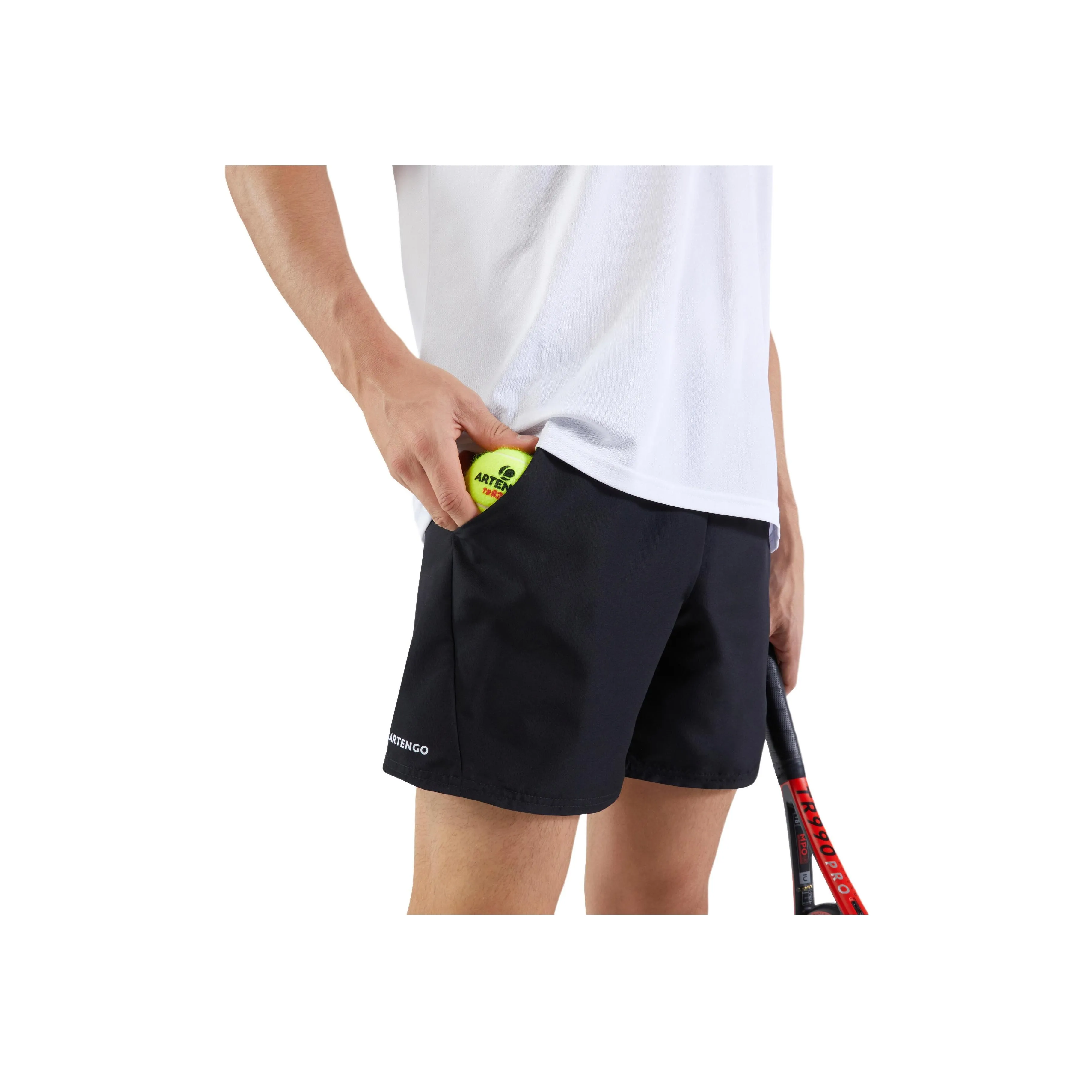 DECATHLON ARTENGO Essential Sports Shorts Men's Black