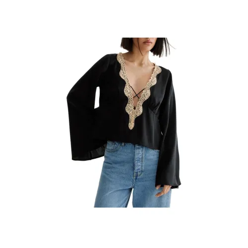 NASTY GAL Черные Женские Футболки
