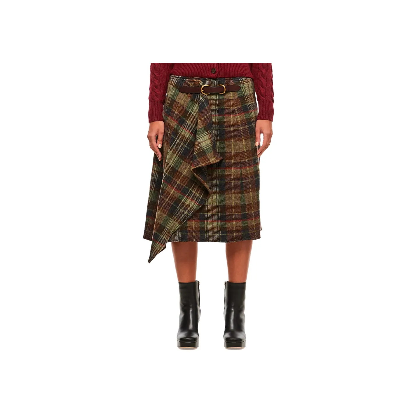 Polo Ralph Lauren Casual Long Skirt Women's Green
