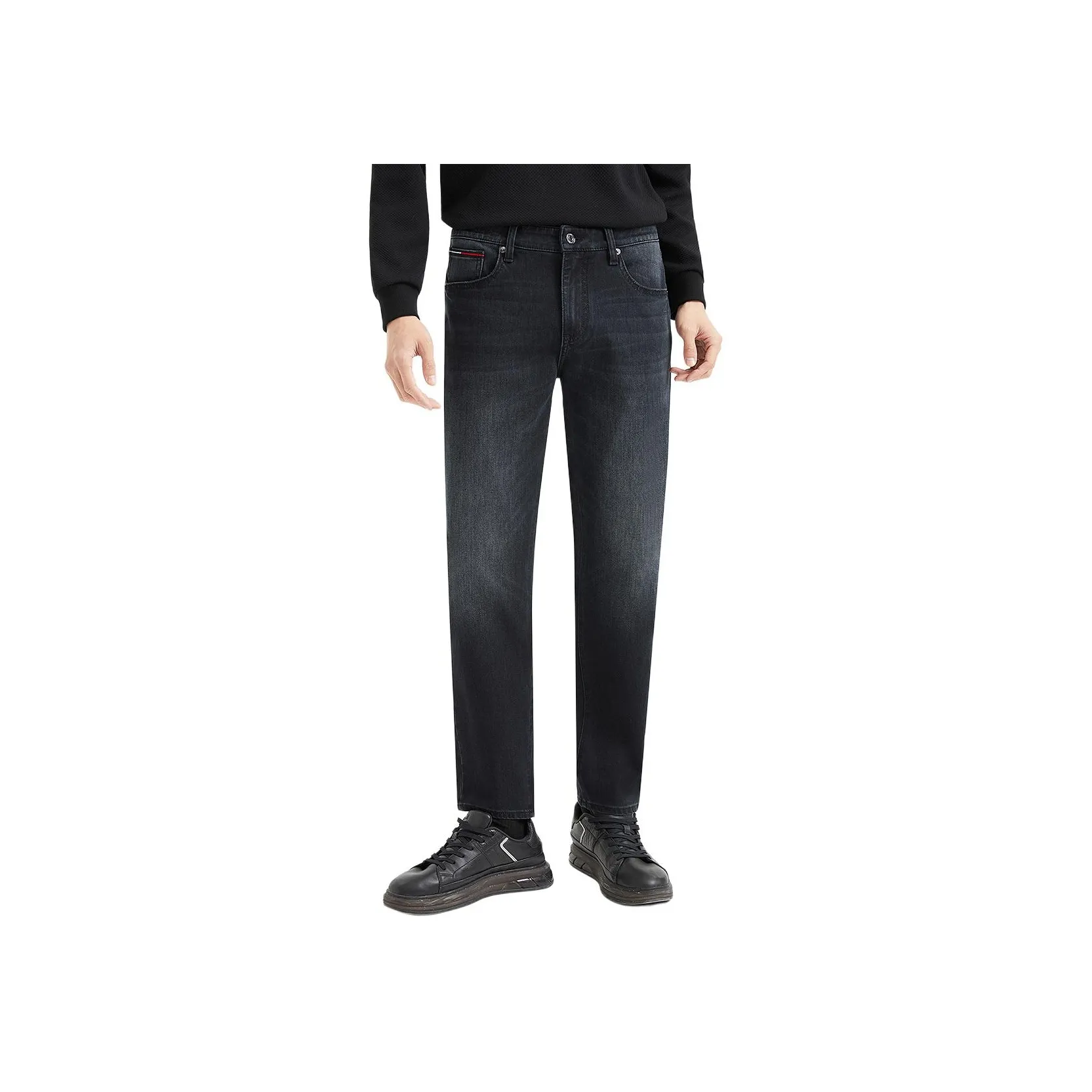 LESS IS MORE Черный Синий 24QNZ11201 Мужские Джинсы