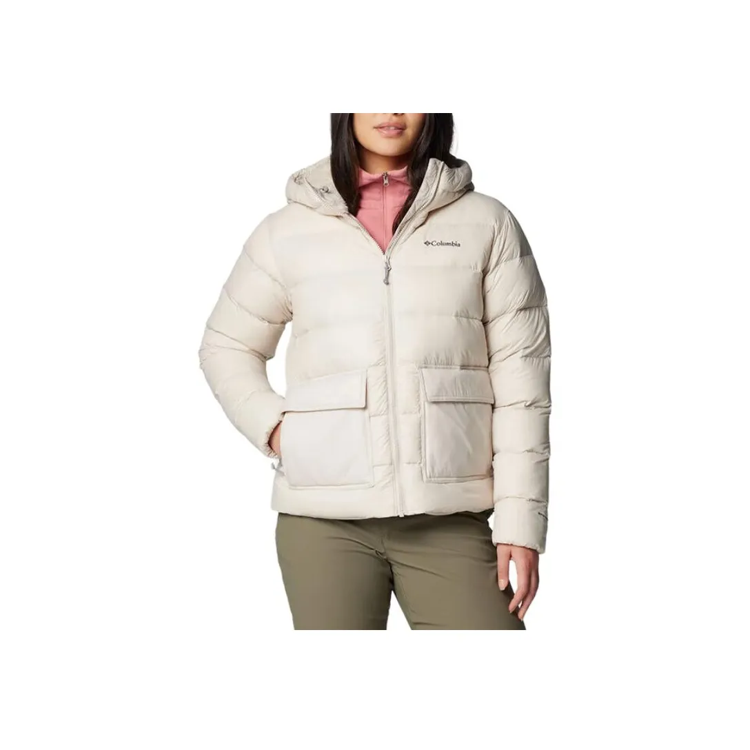 Columbia Co-Brand Пуховик Женский Экрю