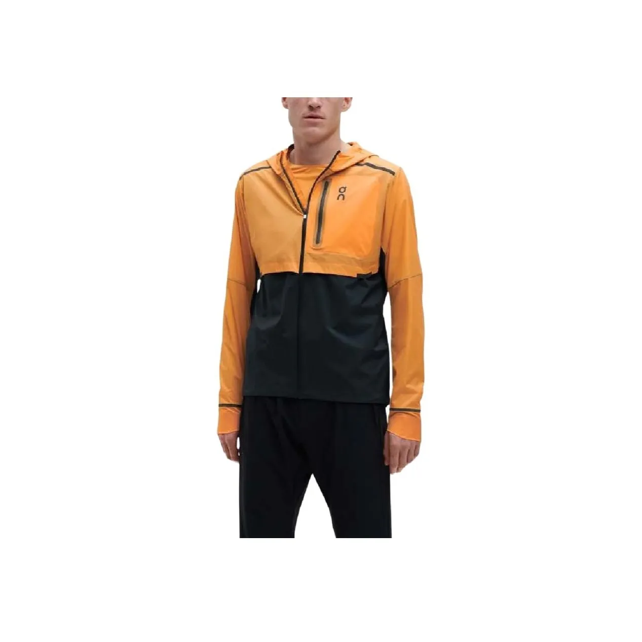 On Weather Jacker Jackets & Coats Men's Mango/Marine Blue