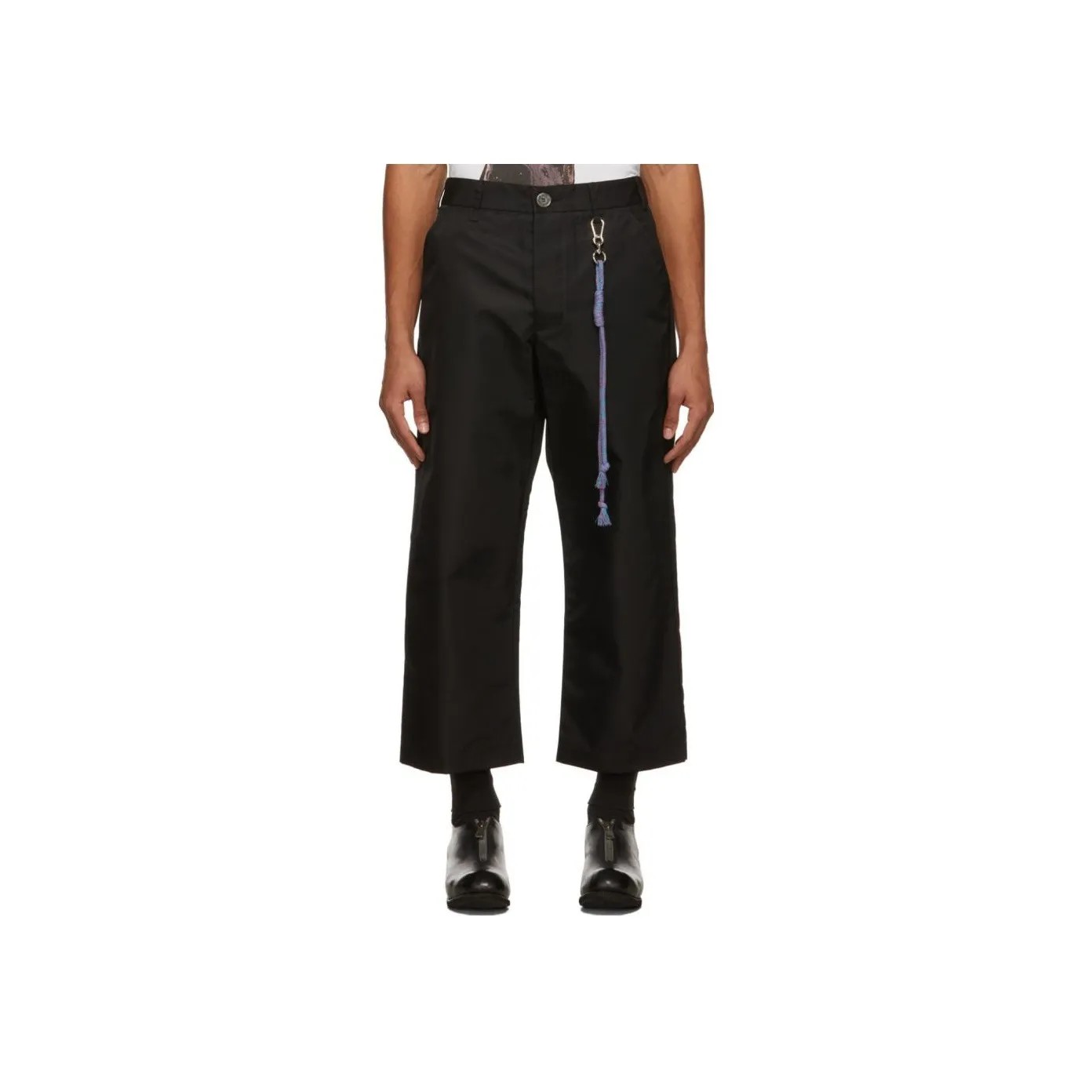 SONG FOR THE MUTE Casual Pants Men's Black
