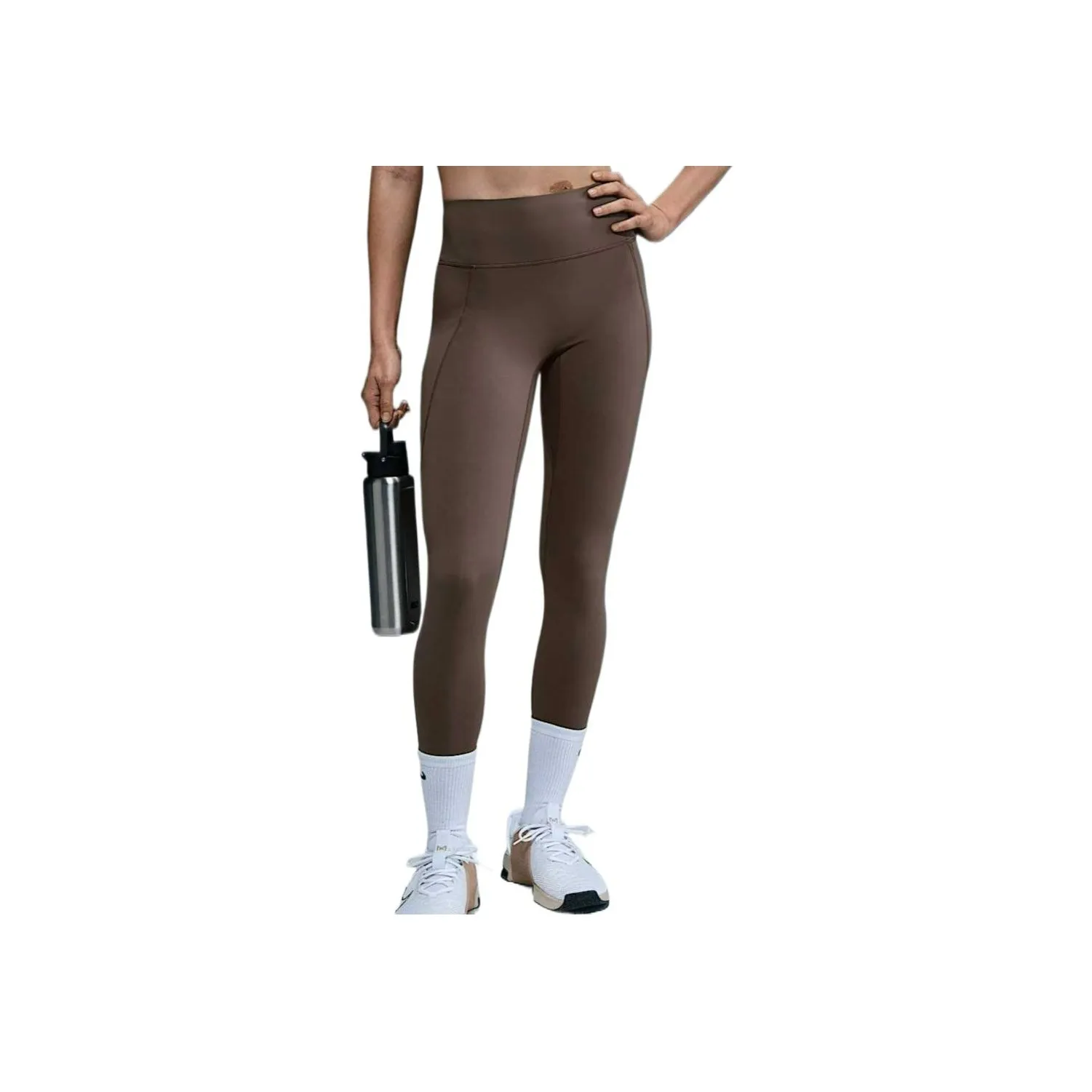 Nike Universa Women's Medium Support High Waisted Full Length Leggings With Pockets