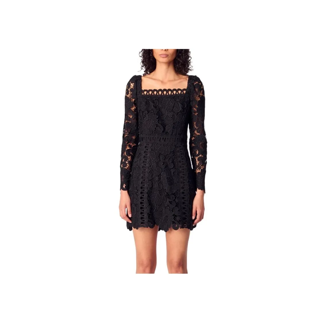 Maje Floral motif Mini Dress