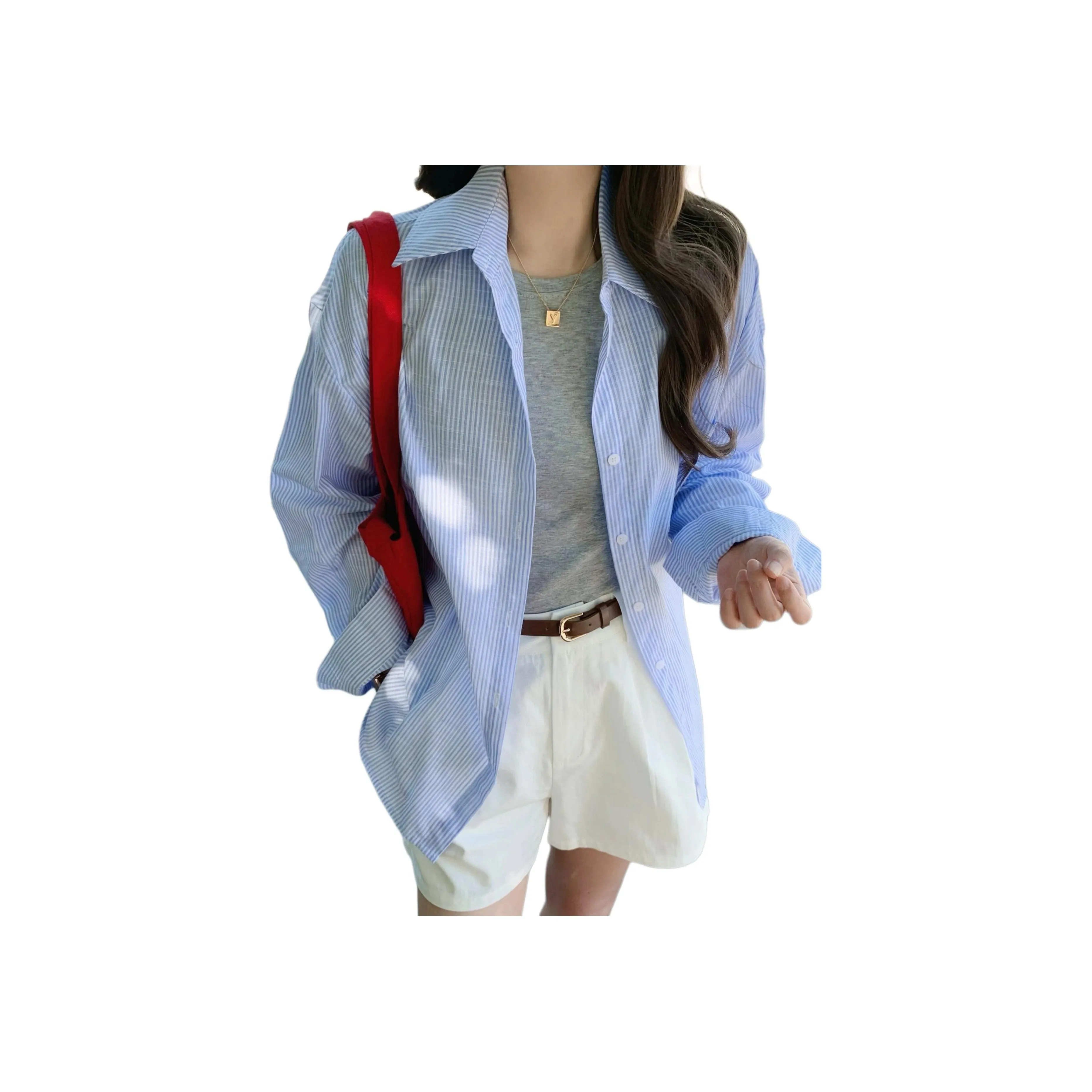 SONGXIER Blue Unisex Рубашки