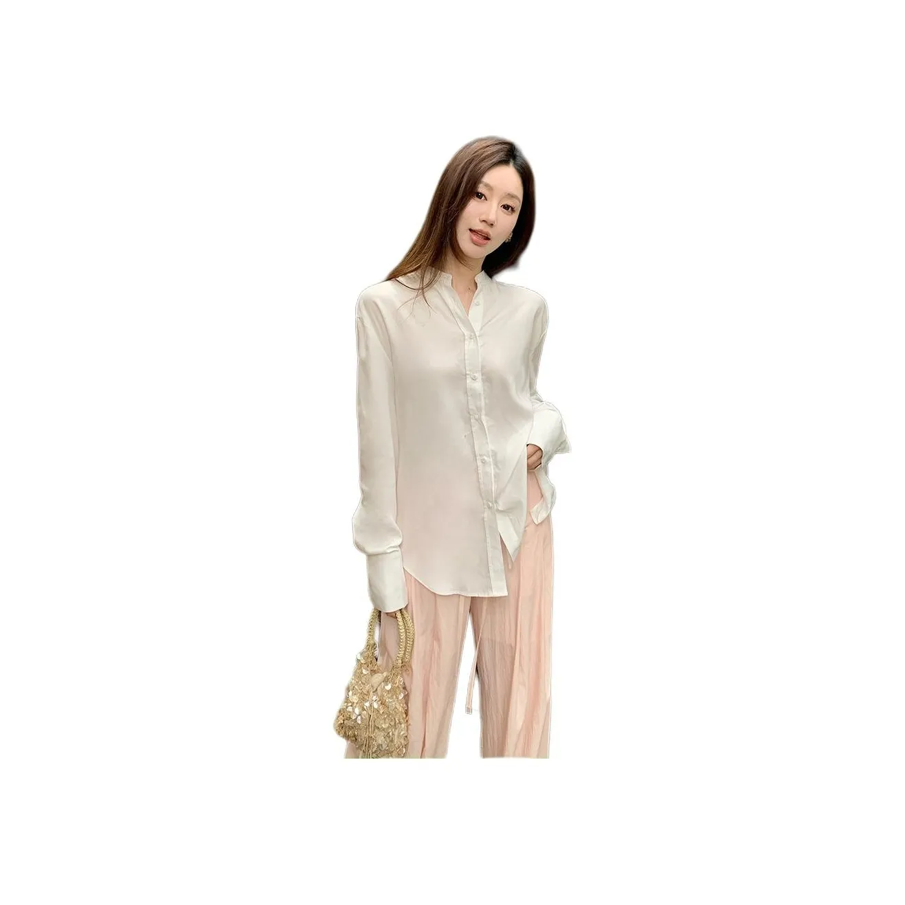 FORNI Shirts Women's Pear Blossom White