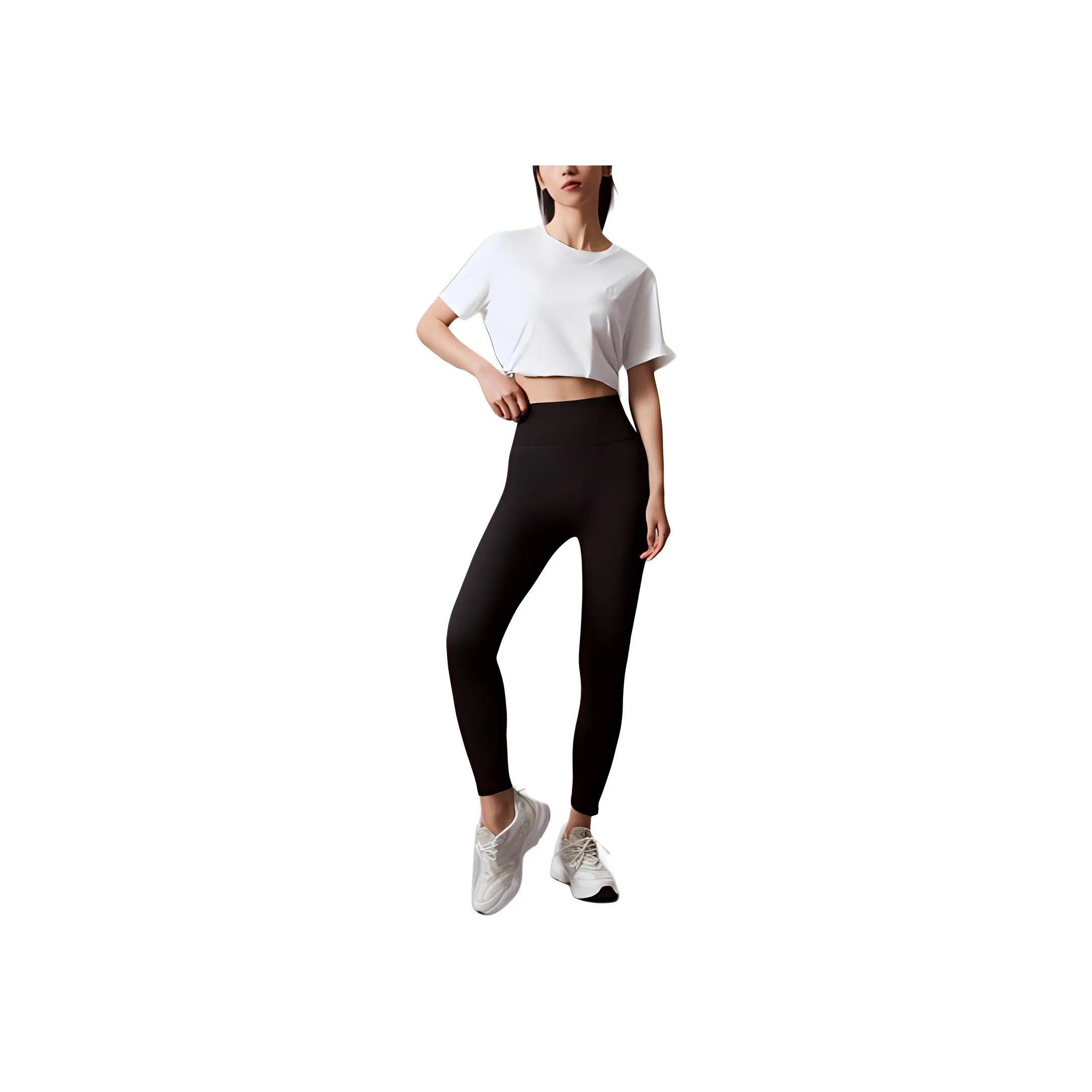 CALVIN KLEIN Leggings Women's Space Black