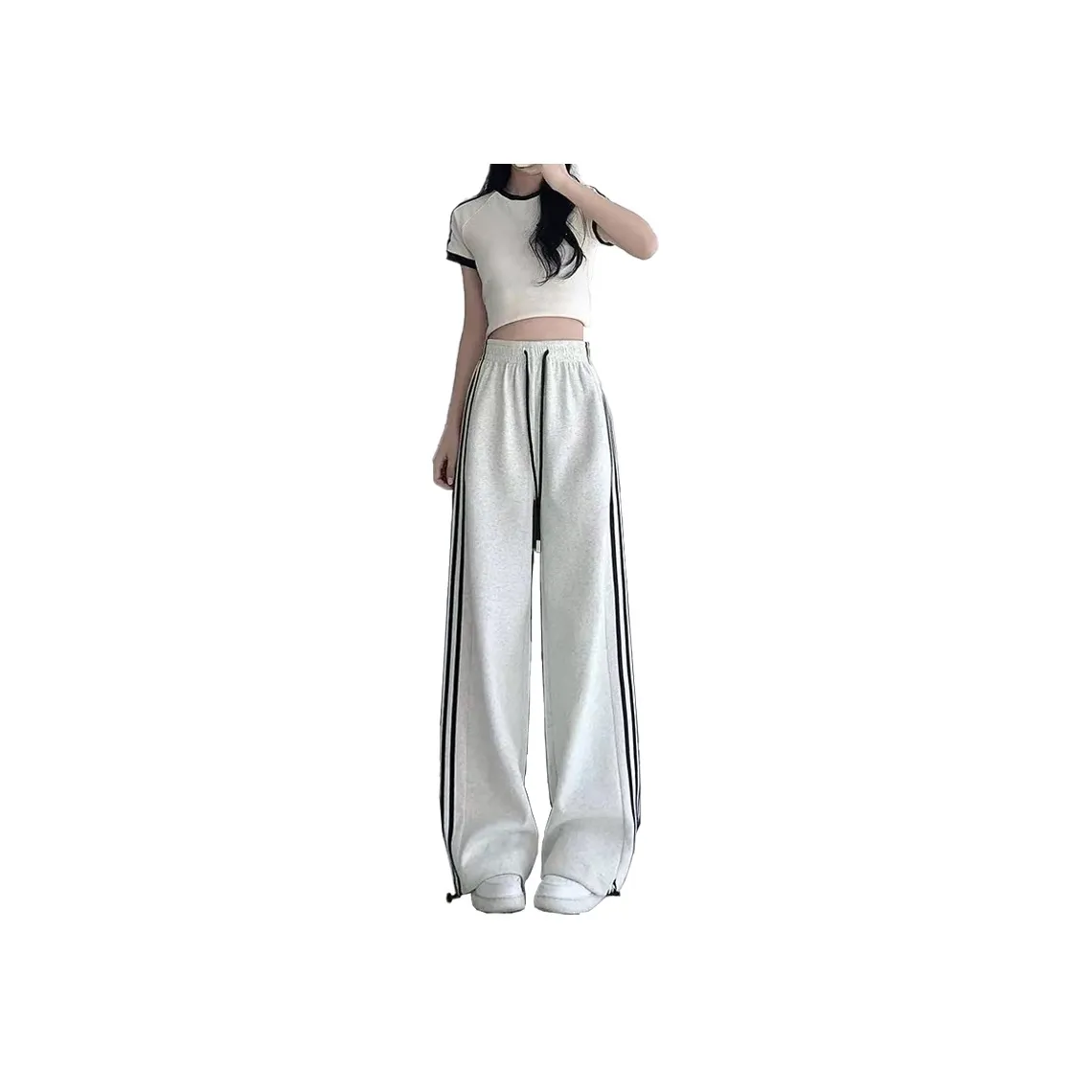 RAMPAGE Casual Pants Women's White Gray