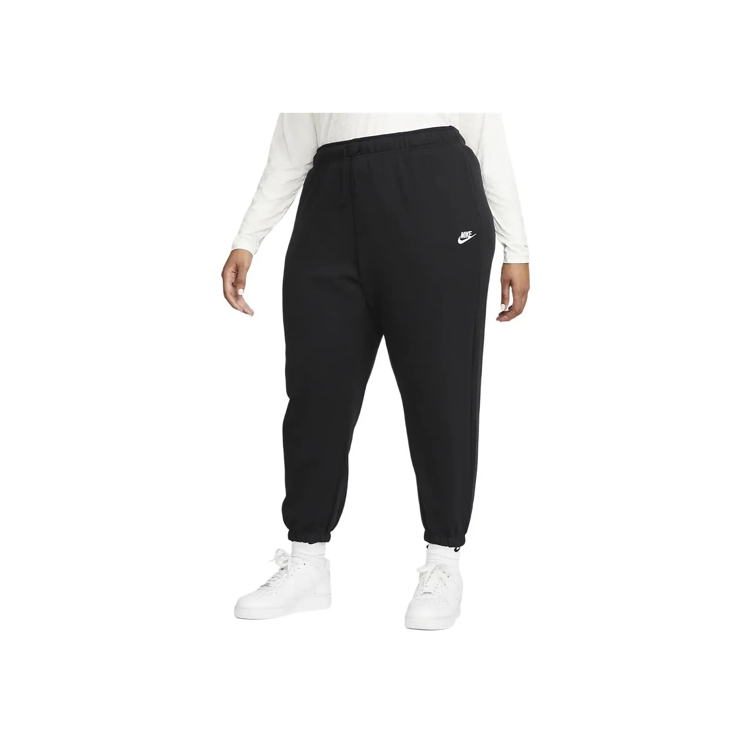 Nike Sportswear Club Fleece Women's Mid Rise Oversized Sweatpants Plus Size