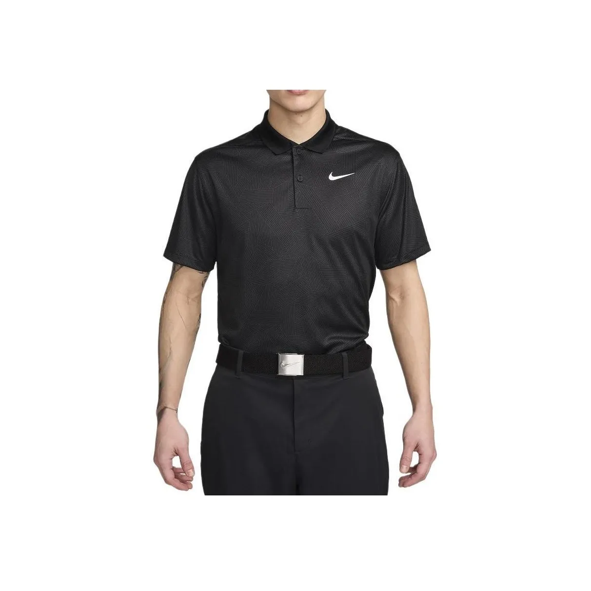 Nike Dri Fit Polo Shirt Men's Black