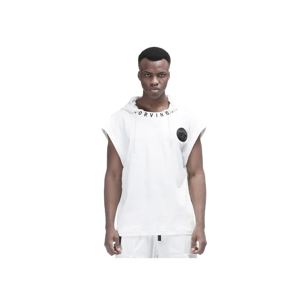 NORVINCY Comfortable And Breathable Sweat Resistant Tuxedo Sleeveless T Shirt 100% Cotton Men's