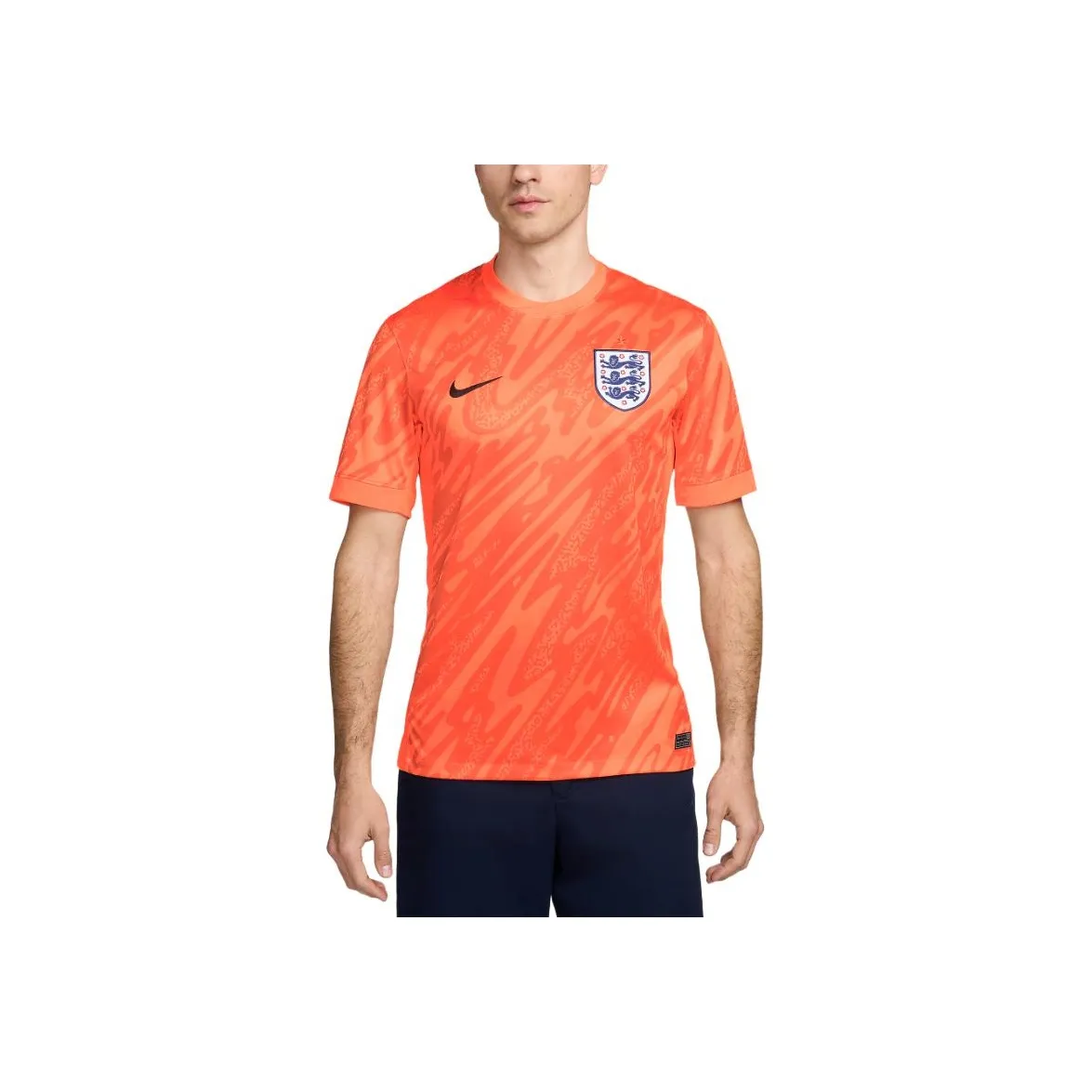 Nike England Men's Team 2024/25 Stadium Goalkeeper Men's Nike Dri FIT Soccer Replica Short Sleeve Jersey