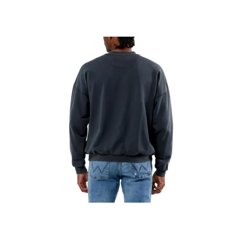 WRANGLER Промытый черный Мужские Свитшоты