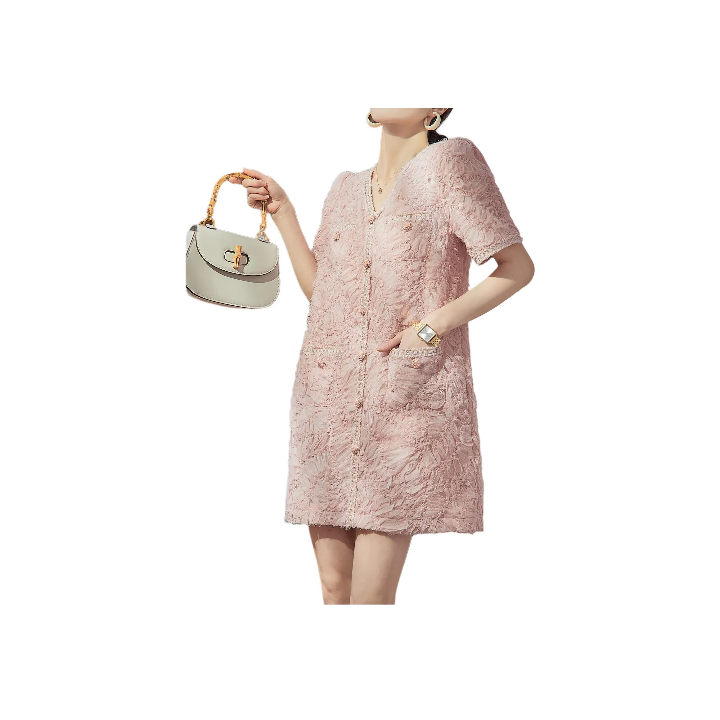 DESIGNER UNCLE Short Sleeved Dress Women's