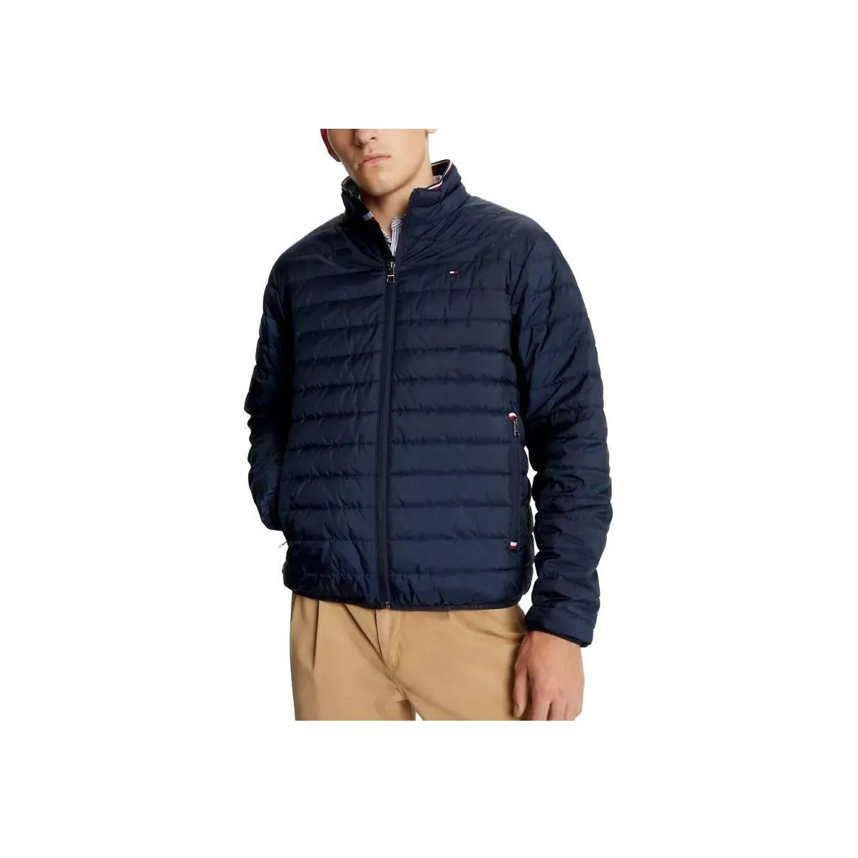 Tommy Hilfiger Recycled Packable Jacket Jackets Desert Sky Jackets Coats Men's Blue