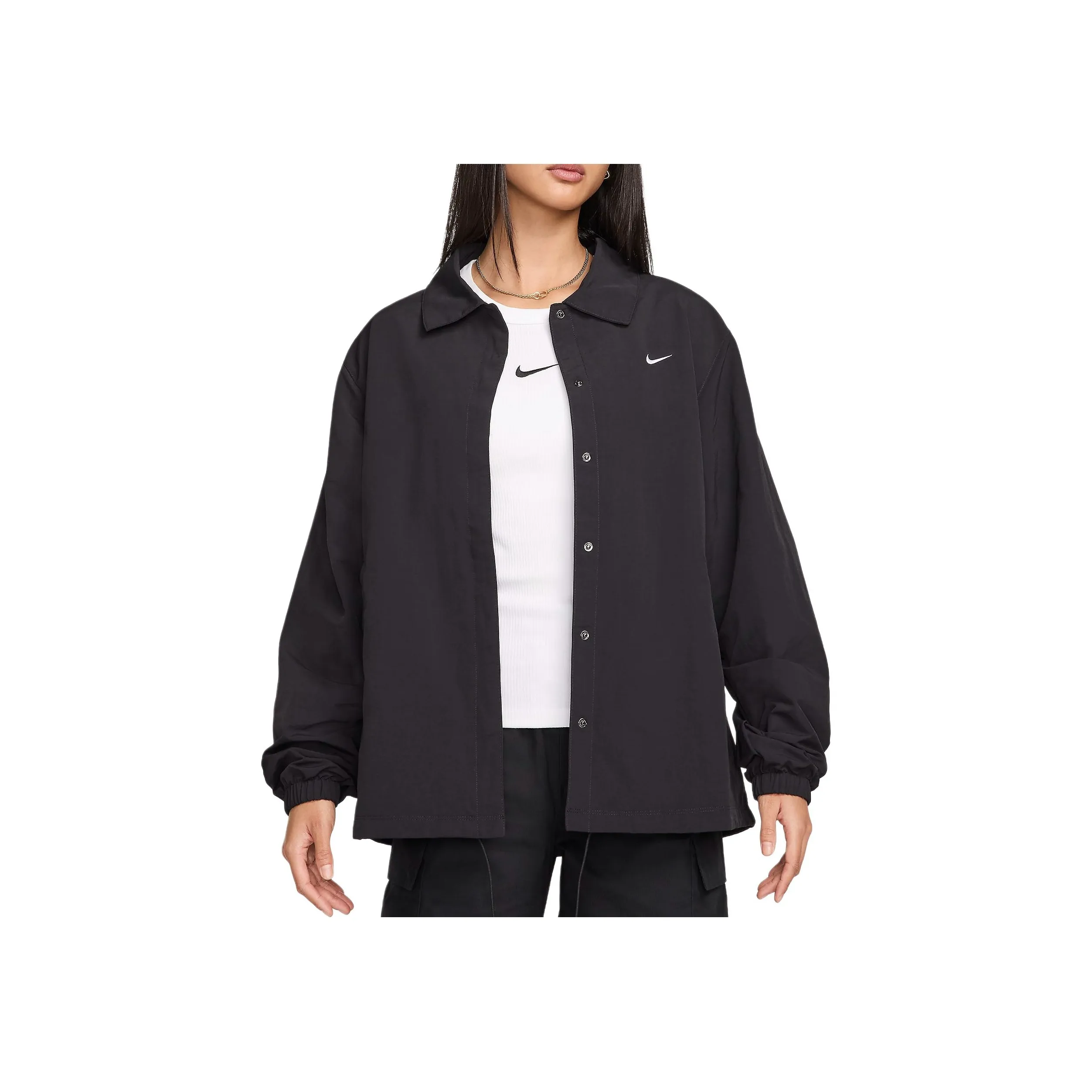 nike Sportswear Essentials series Куртки Пальто Женские Черный