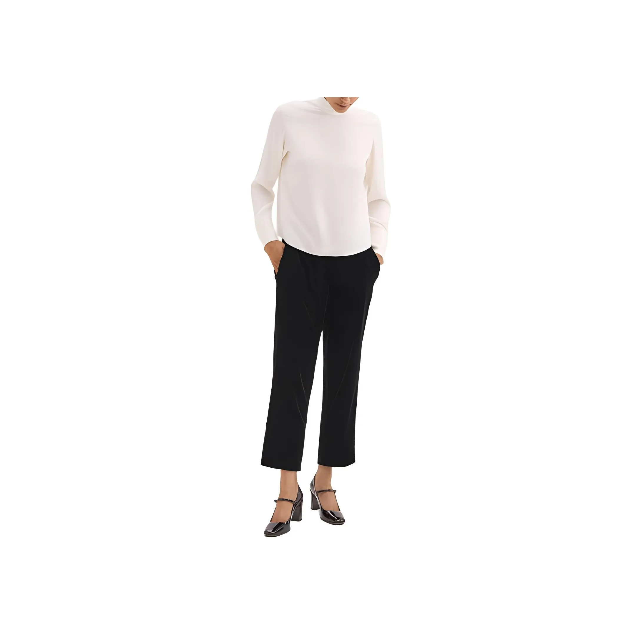 THEORY Casual Pants Women's Black