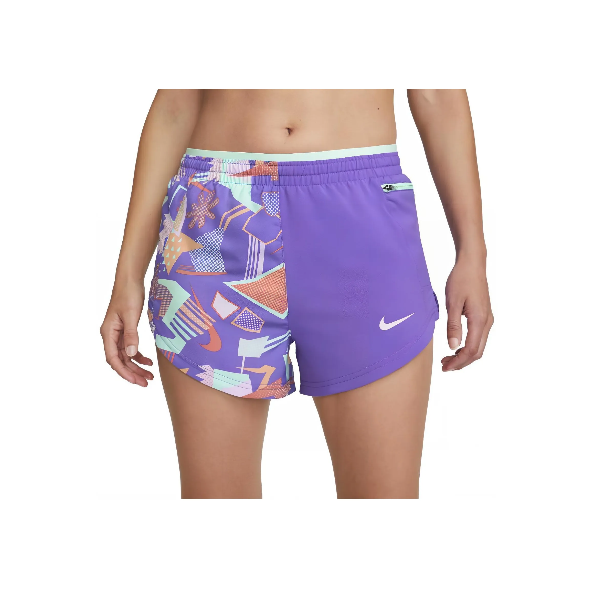Nike Dri FIT Retro 'Purple' Running Shorts
