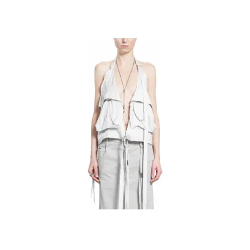 Ann Demeulemeester Белые Женские Майки